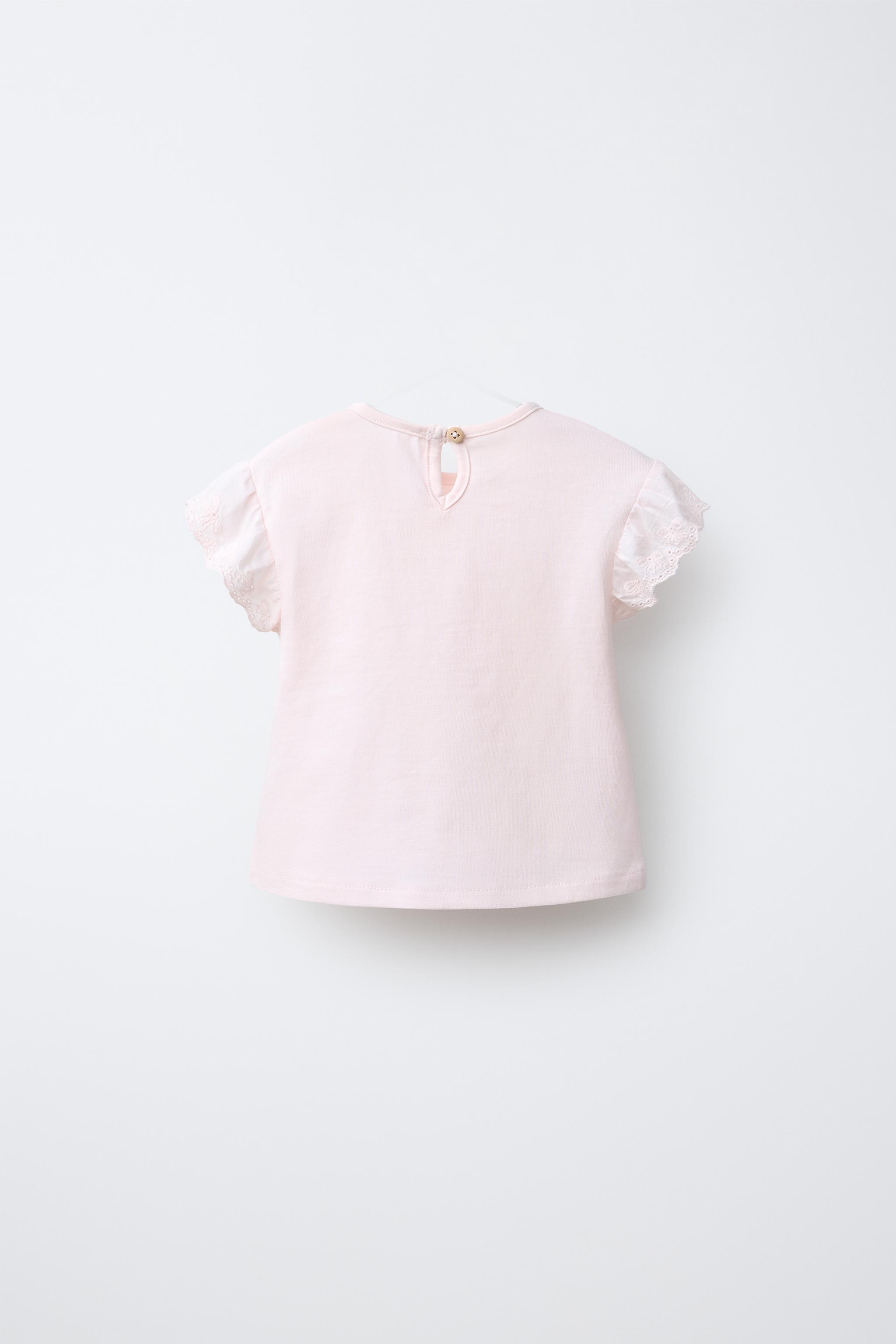 SWISS EMBROIDERY T-SHIRT